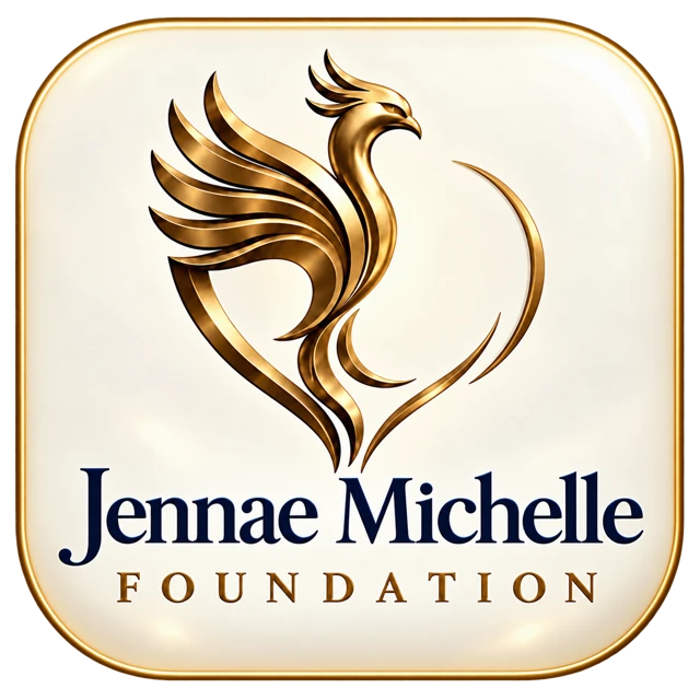 Jennae Michelle Foundation phoenix-heart emblem